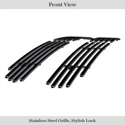 APS - APS Stainless Billet Grille Black for 97-03 Dakota/Durango GR04FEG30J - Image 2