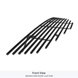 APS - APS Stainless Billet Grille Black for 10-12 Nissan Sentra GR14HFG46J - Image 2