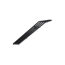 APS - APS Stainless Billet Bumper Grille Black 08-13 Cadillac CTS GR01FEB58J - Image 2