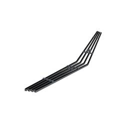 APS - APS Stainless Billet Bumper Grille Black 08-13 Cadillac CTS GR01FEB58J - Image 3
