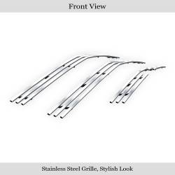 APS - APS Stainless GR03FEG88C Billet Grille Brushed for 03-06 Chevrolet SSR - Image 2