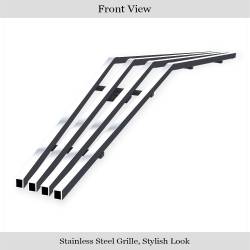 APS - APS Stainless Billet Bumper Grille Polish 08-13 Cadillac CTS GR01FEB58S - Image 2