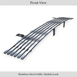 APS - APS Stainless GR06HEC85S Billet Bumper Grille Polish F150 Harley Davidson - Image 2