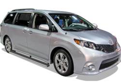 APS - APS IB20FCF2A IStep 6" Running Boards Brushed for 11-20 Toyota Sienna - Image 2