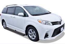 APS - APS IStep 6" Running Boards Black for 11-20 Toyota Sienna IB20FCF2B - Image 2