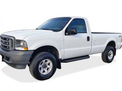 APS - APS H-Series Running Boards Black 99-16 Ford Super Duty Regular IB06RJA0H - Image 2