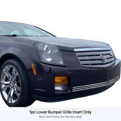 APS - APS Stainless Billet Bumper Grille Polish 03-07 Cadillac CTS GR01FEC78S - Image 1