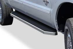 APS - APS H-Series Running Boards Polish 99-16 Ford Super Duty Crew IB06RJA1Y - Image 1