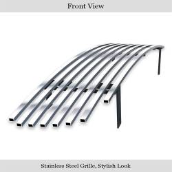 APS - APS Stainless Billet Bumper Grille Polish 03-04 Mustang SVT Cobra GR06FFJ29S - Image 2