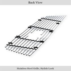 APS - APS Stainless Billet Grille Brushed 13-17 Chevrolet Traverse GR03FEI48C - Image 3