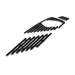 APS - APS Stainless Billet Grille Black for 14-16 Nissan Rogue GR14FEE71J - Image 2