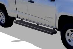 APS - APS IStep 6" Running Boards Black 15-25 Colorado/Canyon Ext IB03FAI8B - Image 1
