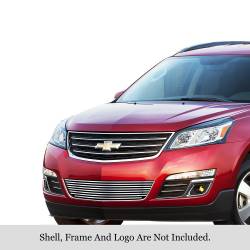 APS - APS Stainless Billet Bumper Grille Polish 13-17 Chevrolet Traverse GR03FEI49S - Image 1