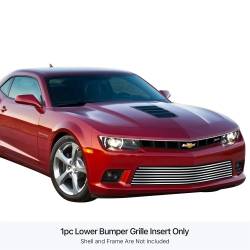 APS - APS Stainless Billet Bumper Grille Polish 14-15 Chevrolet Camaro SS GR03FEI67S - Image 1