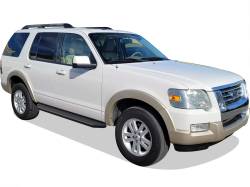 APS - APS H-Series Running Boards Black 07-10 Ford Explorer Sprt Trac IB06RJB8H - Image 2