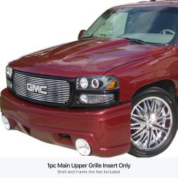 APS - APS Stainless Billet Grille Polish GMC Sierra/Yukon/XL GR07FEG03S - Image 1