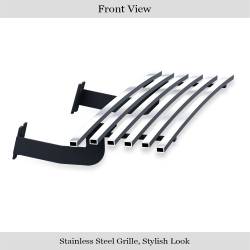 APS - APS Stainless Billet Bumper Grille Polish 99-04 Super Duty/Excursion GR06HEC98S - Image 2