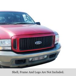 APS - APS Stainless Billet Bumper Grille Polish 99-04 Super Duty/Excursion GR06HEC98S - Image 1