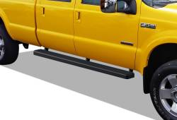 APS - APS IStep 5" Running Boards Black 99-16 Super Duty Crew IB06EJA1B - Image 1