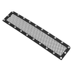 APS - APS Rivet Style Stainless Bumper Grille Black 03-07 Hummer H2 GR03LFE80H - Image 2
