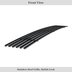 APS - APS Stainless Billet Bumper Grille Black 20-23 Silverado 2500/3500 GR03FEJ14J - Image 2