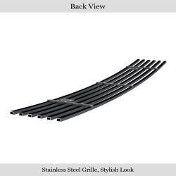 APS - APS Stainless Billet Bumper Grille Black 20-23 Silverado 2500/3500 GR03FEJ14J - Image 3