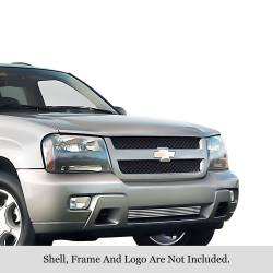 APS - APS Stainless Billet Bumper Grille Polish 06-09 Trailblazer LT GR03FFD66S - Image 1