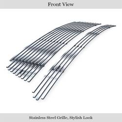 APS - APS Stainless Billet Bumper Grille Polish 16-19 Ford Explorer GR06FFJ39S - Image 2