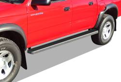 APS - APS IStep 5" Running Boards Brushed for 01-04 Tacoma Double IB20EJE7A - Image 1