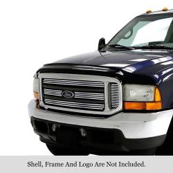 APS - APS Stainless Billet Grille Polish 99-04 Super Duty/Excursion GR06HEC99S - Image 1