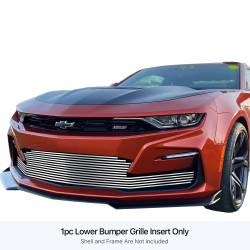 APS - APS Stainless Billet Bumper Grille Polish Chevrolet Camaro 1SS/2SS GR03FEJ94S - Image 1