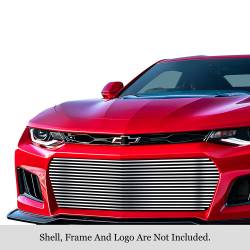 APS - APS Stainless Billet Bumper Grille Polish Chevrolet Camaro ZL1 GR03FEJ95S - Image 1