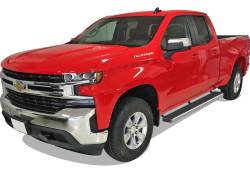APS - APS IStep 6" Running Boards Brushed 19-25 Silverado/Sierra Dbl IB03FBI5A - Image 2