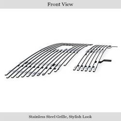 APS - APS Stainless Billet Grille Polish 01-03 F150 Harley Davidson GR06FGF56S - Image 2