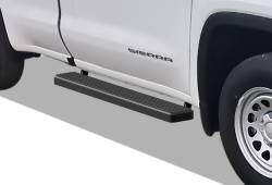 APS - APS IStep 6" Running Boards Black 19-25 Silverado/Sierra Reg IB03FBI6B - Image 1