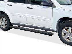 APS - APS IStep 6" Running Boards Black 05-09 Chevy Eqionpx IB03FBJ2B - Image 1