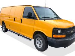 APS - APS IB03FDJ0A IStep 6" Running Boards Brushed for 03-25 Express/Savana Van - Image 2