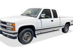 APS - APS IStep 6" Running Boards Brushed 88-98 GM C/K Extended IB03FJA4C - Image 2
