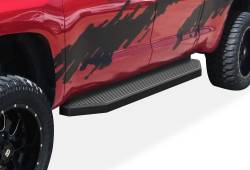 APS - APS IB20RJI7H H-Series Running Boards Black for 07-21 Toyota Tundra Double - Image 1