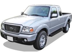 APS - APS IRunning Running Boards Black 99-11 Ford Ranger Ext 4DR IB06RJC9B - Image 2