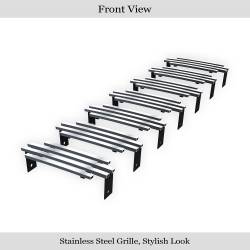APS - APS Stainless Billet Grille Polish 03-07 Hummer H2 GR03FFE24S - Image 2