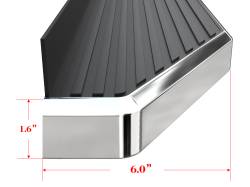 APS - APS H-Series IB20RBI8Y Running Boards Polish for 22-25 Toyota Tundra CrewMax - Image 4