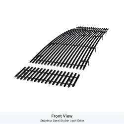 APS - APS Stainless Billet Grille Black 08-10 Ford Super Duty GR06HEE41J - Image 2