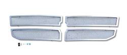 APS - APS Wire Mesh Grille Polish for 08-11 Dodge Dakota GR04GFF11T - Image 2