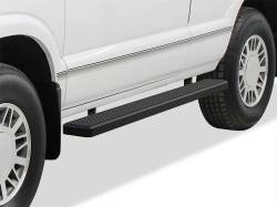 APS - APS IStep 6" Running Boards Black 95-04 Blazer/Jimmy 2DR IB03FJA6B - Image 1
