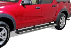 APS - APS IStep 5" Running Boards Brushed 07-10 Explorer Sport Trac IB06EJB8A - Image 1
