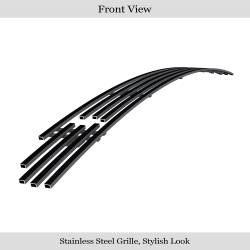 APS - APS Stainless Billet Bumper Grille Black for 19-24 RAM 1500 GR04FEJ21J - Image 2