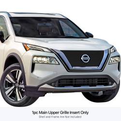 APS - APS Stainless Billet Grille Black for 21-23 Nissan Rogue GR14FEE74J - Image 1