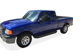 APS - APS H-Series Running Boards Black 98-11 Ford Ranger Ext 4DR IB06RJC9H - Image 2