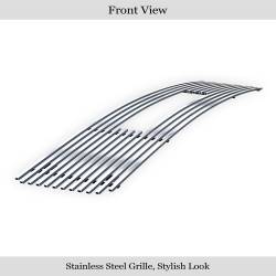 APS - APS Stainless Billet Grille Polish 95-05 GMC Safari GR07FEG24S - Image 2